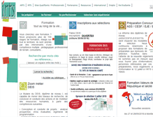 Tablet Screenshot of irts-fc.fr